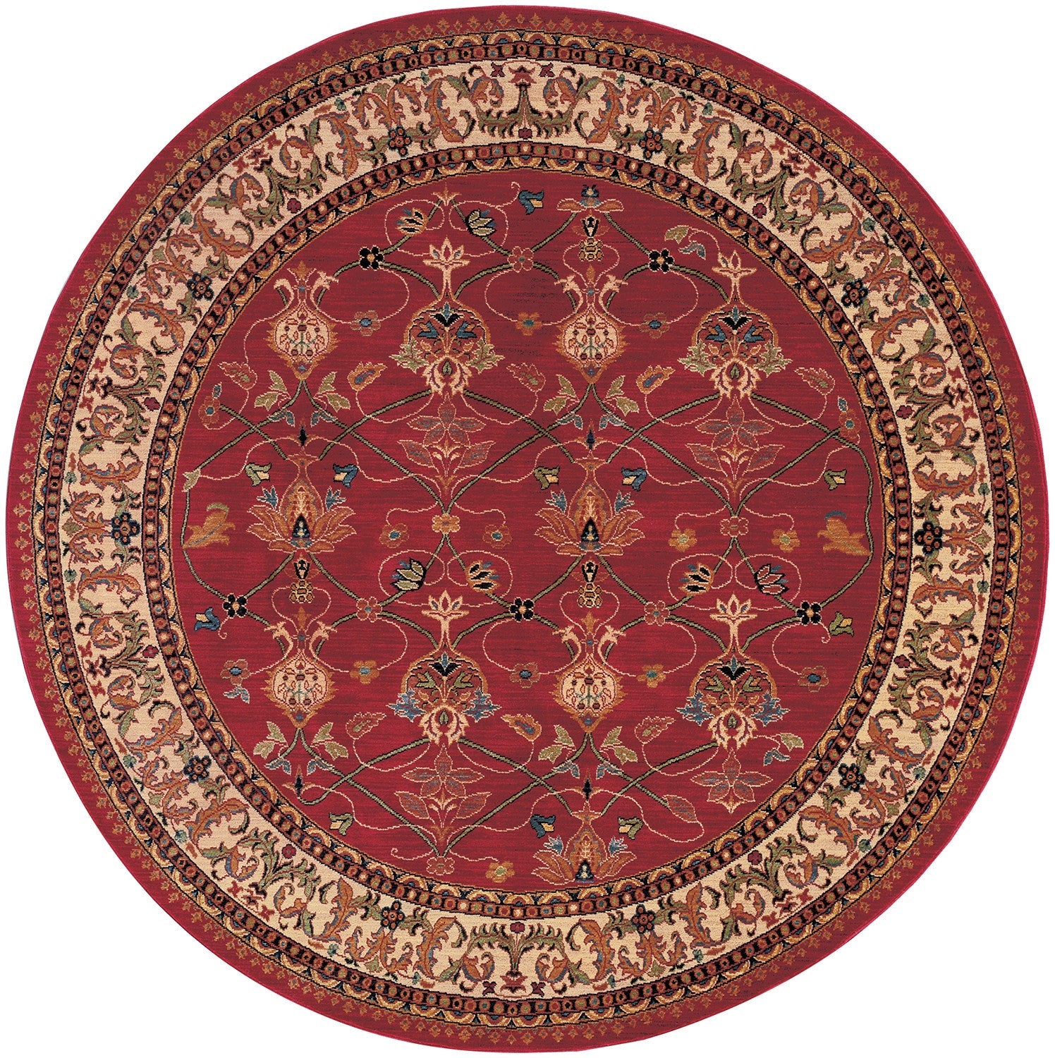 William Morris Round Rug