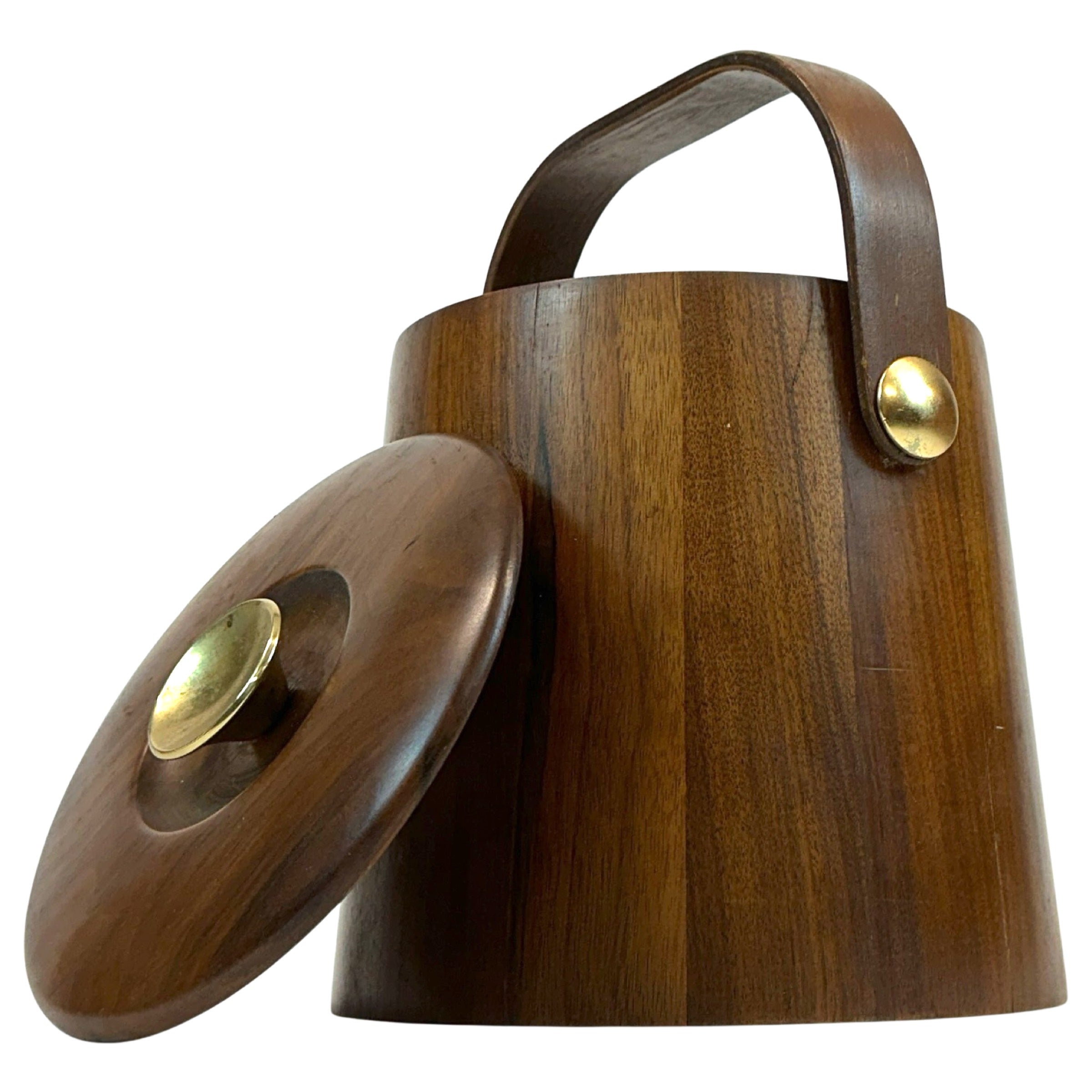 Walnut Ice Bucket