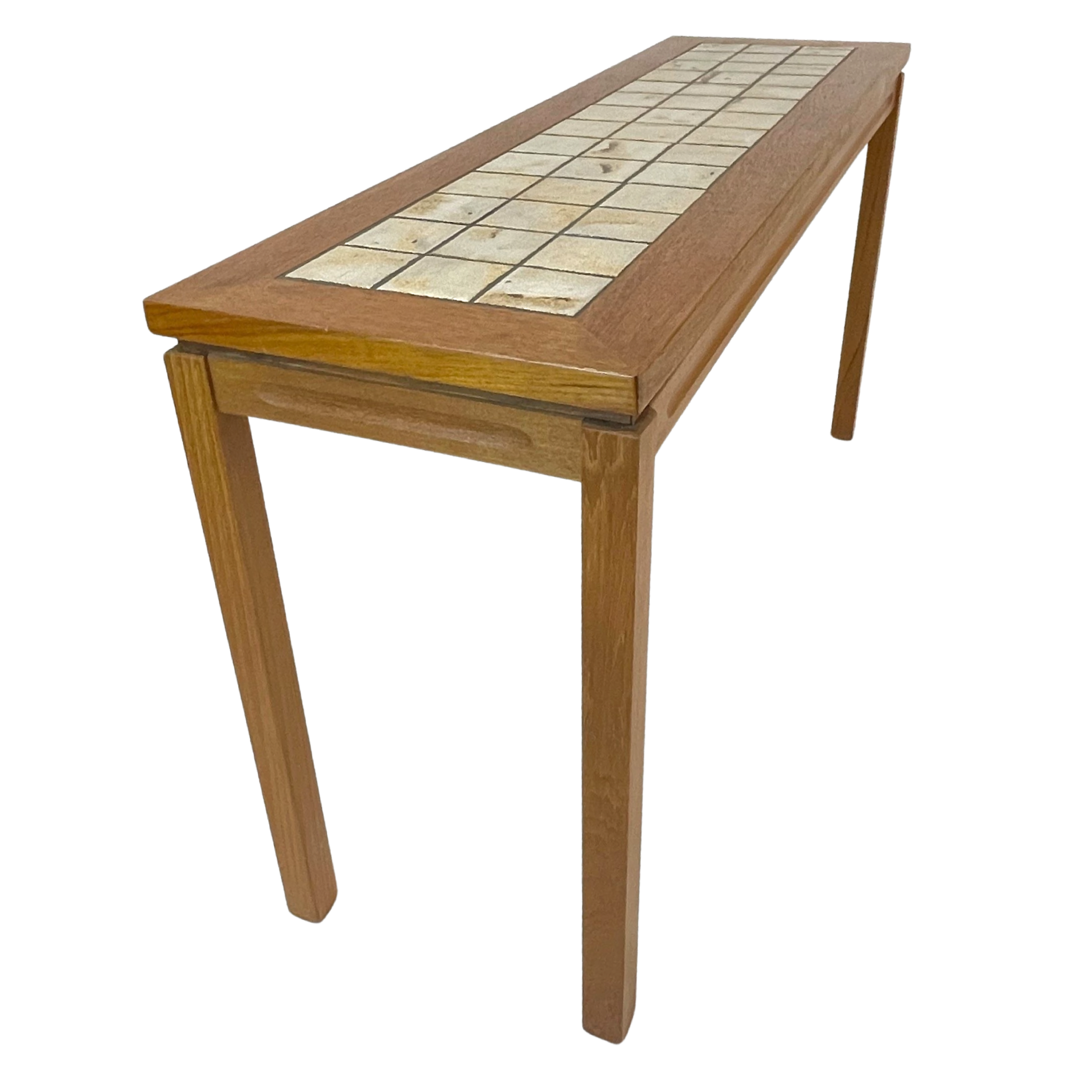 Teak Tile Top Sofa / Hall Table