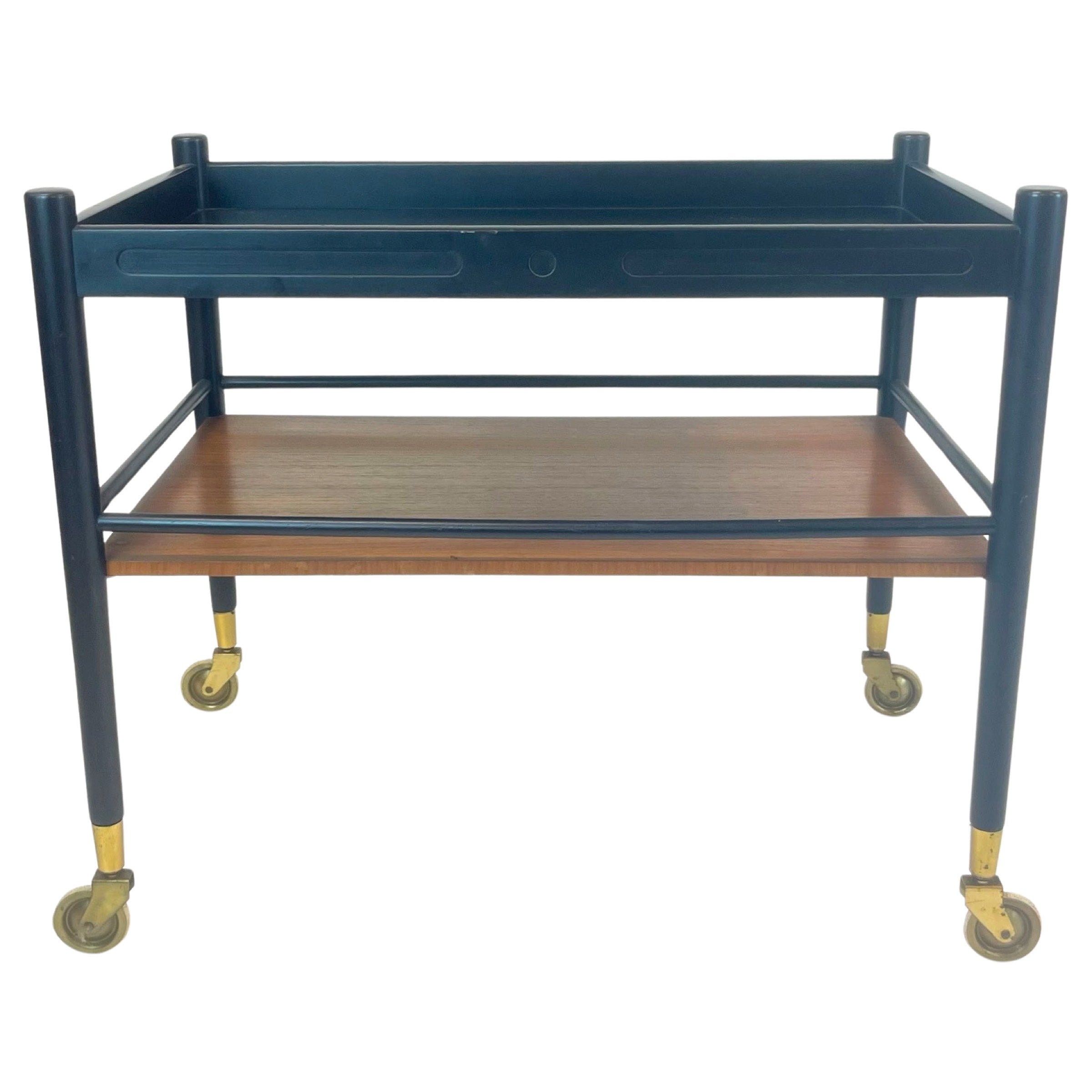 Mid Century Modern Serving Cart