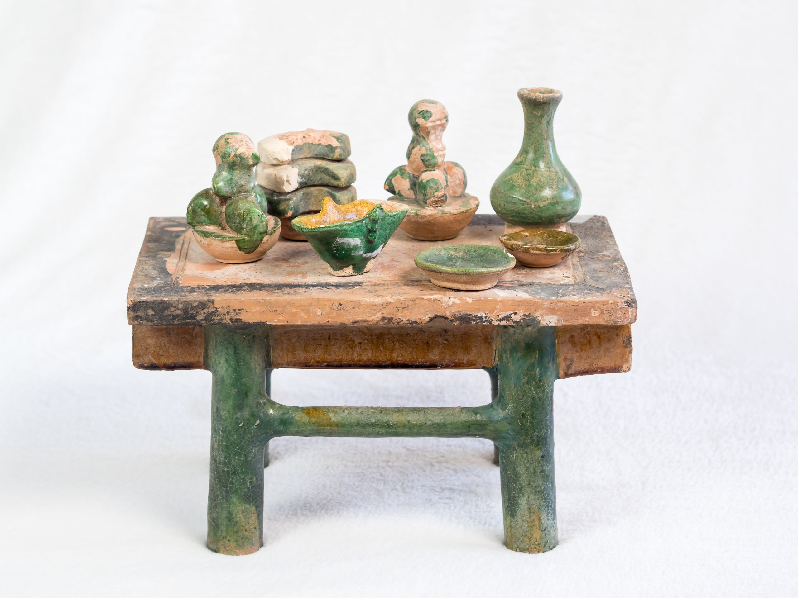 Ming Period Offering Table with Votives