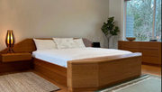 Teak Queen Size Platform Bed