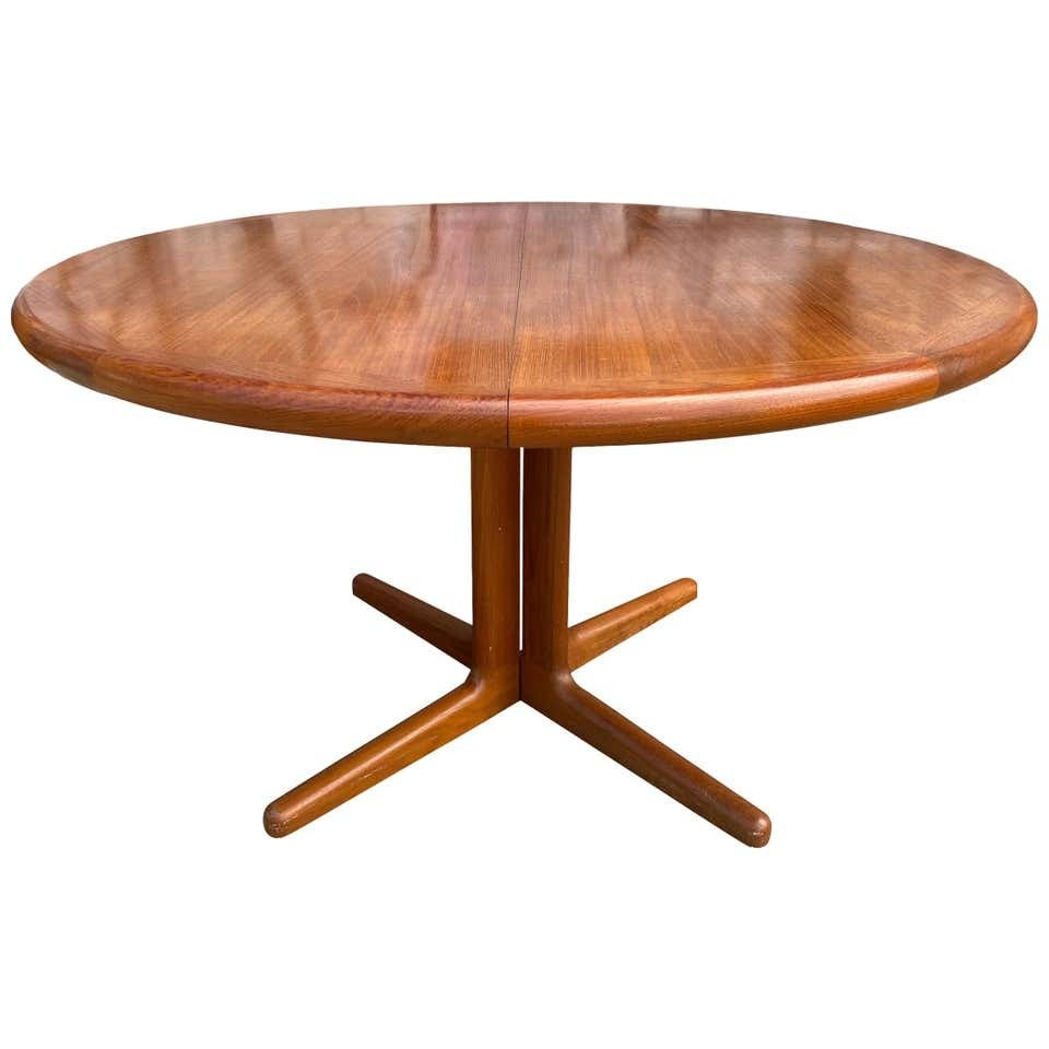 Round Teak Dining Table